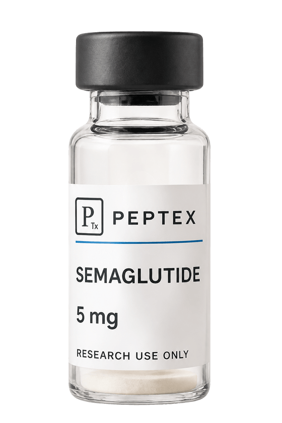 Peptex Semaglutide 5 mg vial